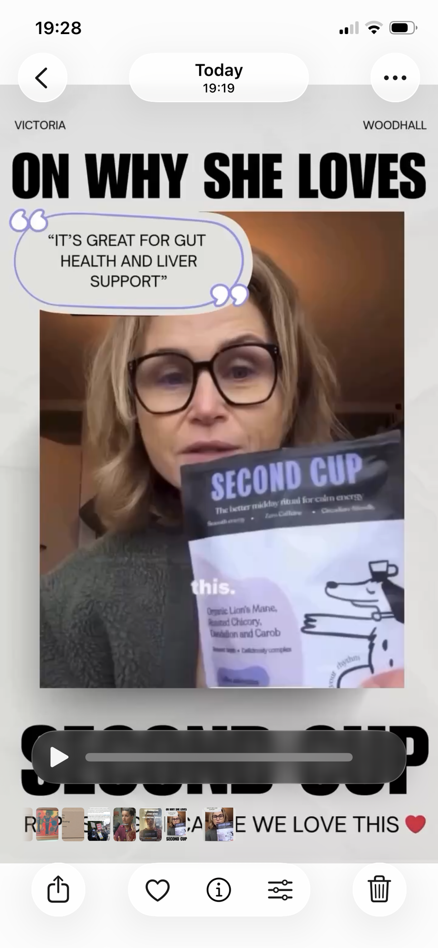 “This is my daily ritual now.”